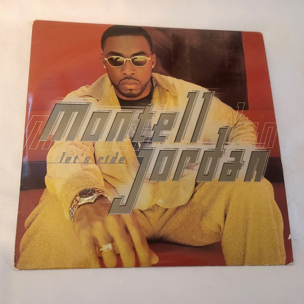 Montell Jordan Let's Ride 2 x LP Vinyl 1998 Hip Hop Funk Soul Def Jam Promotiona